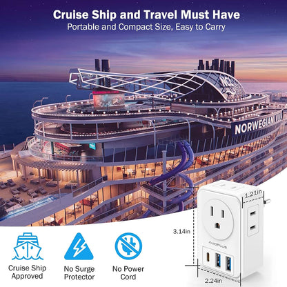 Adaptador De Enchufe De Viaje Europeo Adaptador De Enchufe Internacional Con 3