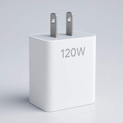 Cargador Rápido con Cable USB-C 120W / 67W – HyperCharge Universal EU/US